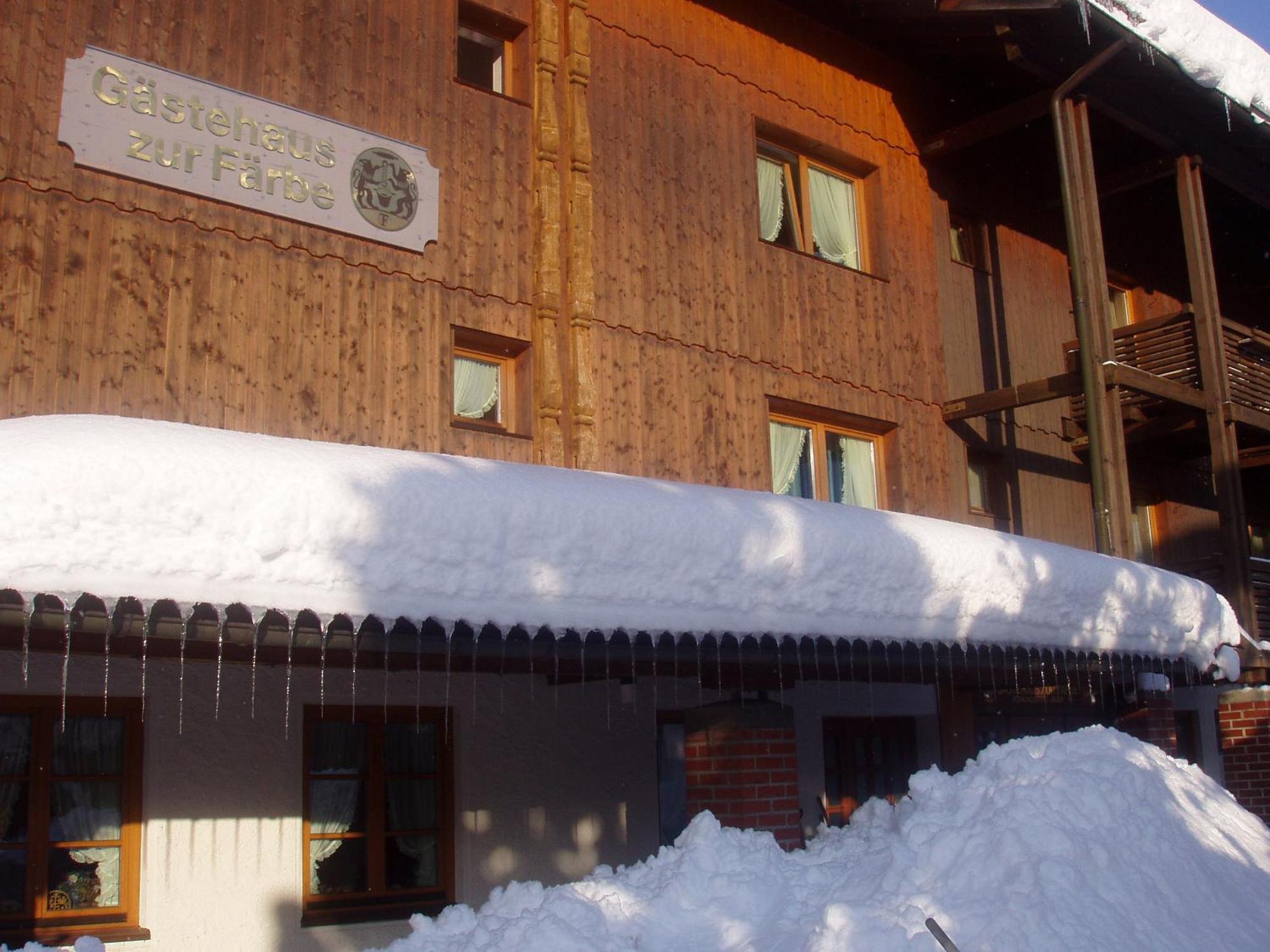 Gaestehaus Zur Faerbe Apartments Oberstdorf Ngoại thất bức ảnh