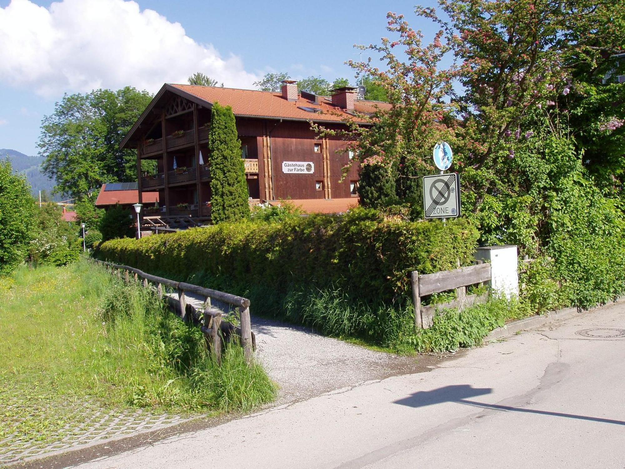 Gaestehaus Zur Faerbe Apartments Oberstdorf Ngoại thất bức ảnh
